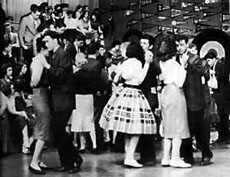 Dancing on Dick Clark's American Bandstand